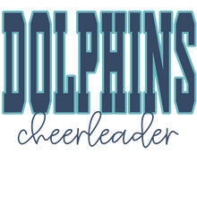 Load image into Gallery viewer, Dolphins Cheerleading Tee | Tank | Sweatshirt (All Sizes)

