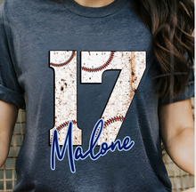 Load image into Gallery viewer, Personalized Number Tee | Sweatshirt
