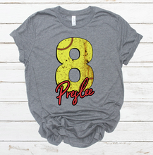 Load image into Gallery viewer, Personalized Softball Number

