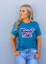 Load image into Gallery viewer, COAST Faux Foil Tee
