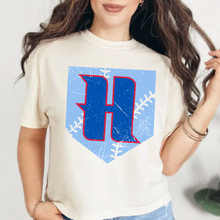 Load image into Gallery viewer, Hype Home Plate Cream Tee
