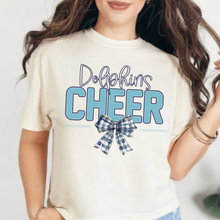 Load image into Gallery viewer, Gulf Shores Cheer Plaid Bow
