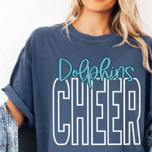 Load image into Gallery viewer, Gulf Shores Cheer Cursive Block
