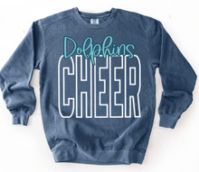 Load image into Gallery viewer, Gulf Shores Cheer Cursive Block
