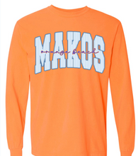 Load image into Gallery viewer, MAKOS SEERSUCKER ON ORANGE
