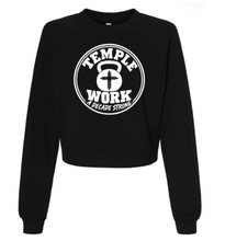 Load image into Gallery viewer, 10th Anni Crop Sweatshirt BLACK

