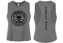 Load image into Gallery viewer, 10TH ANNI Crop Tank Skull

