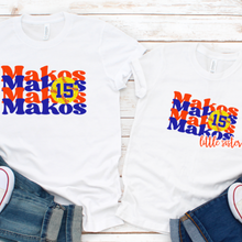 Load image into Gallery viewer, Makos Retro Ball Tee (BB or SB)
